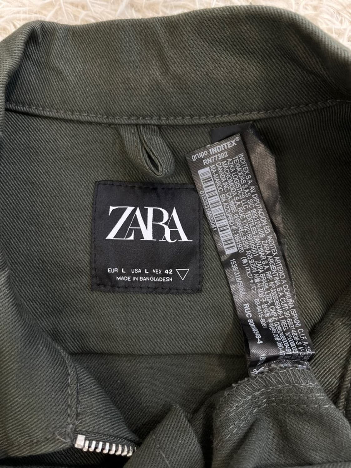 자라 집업 자켓/#3116 상품이미지4