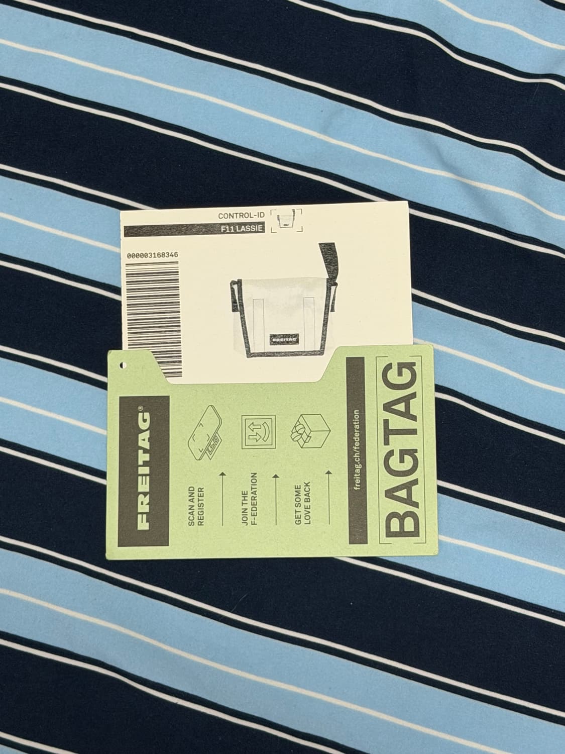 프라이탁 F11 라씨 오프화이트 메신저백 (민트택O) 상품이미지4