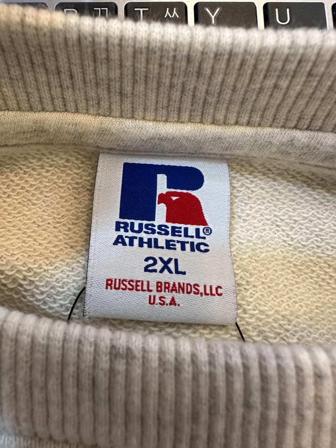 2XL) 러셀 애슬래틱 오트민 맨투맨 티셔츠 상품이미지3