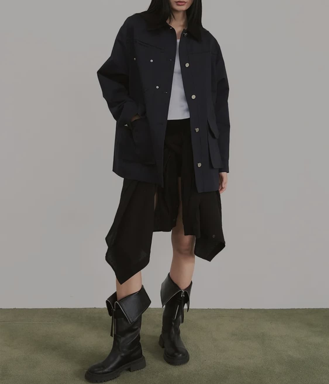 SIS A 시스에이 라인 헌팅 워크 자켓 Free _ 여성 상품이미지1