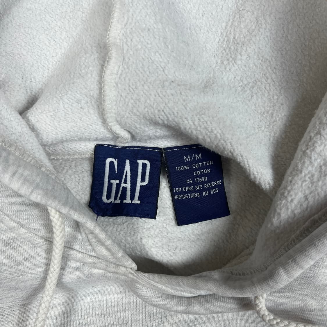 90’s 갭 gap 빅로고 후드티 상품이미지5