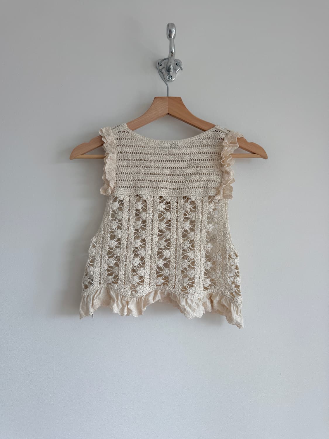 자라(ZARA) 코튼 크로쉐 슬리브리스 상품이미지4