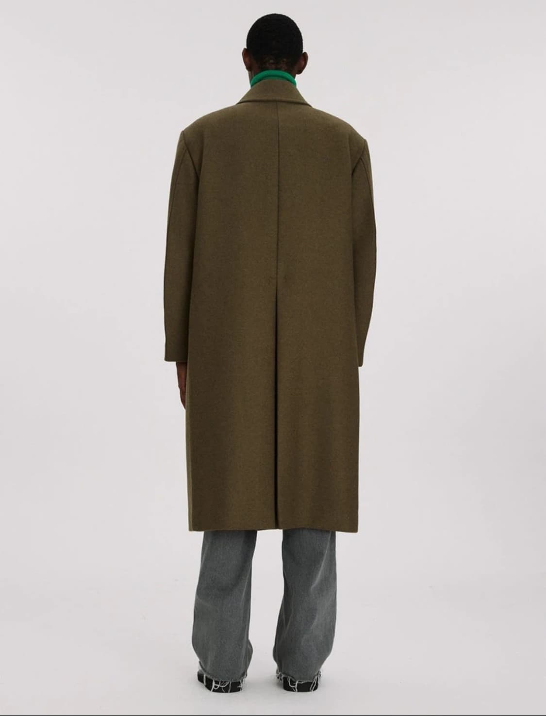 (새상품) 렉토 울 하이랜드 코트(105사이즈감) 상품이미지3