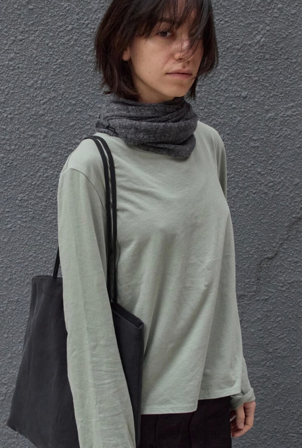 머듈 롱스카프 그레이 구매합니다 상품이미지1