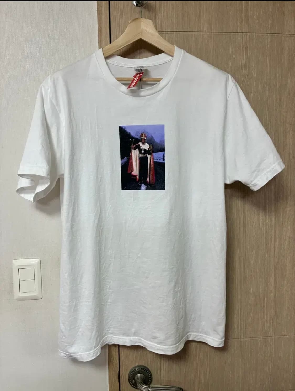 [L]슈프림x마틴로즈 티셔츠 화이트 상품이미지2