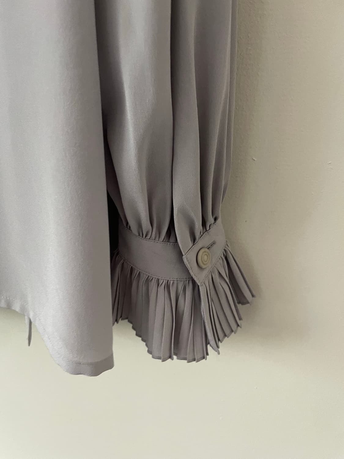 Christian Dior pleated neck wrap blouse 상품이미지8
