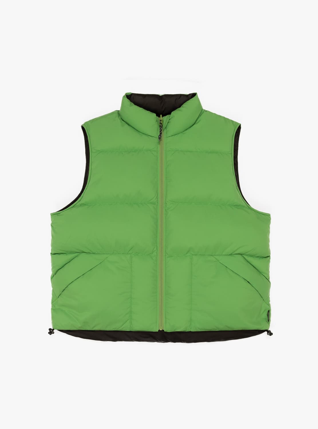 [XL] 세단올퍼포즈 리버시블 다운 베스트 그린x블랙 상품이미지1