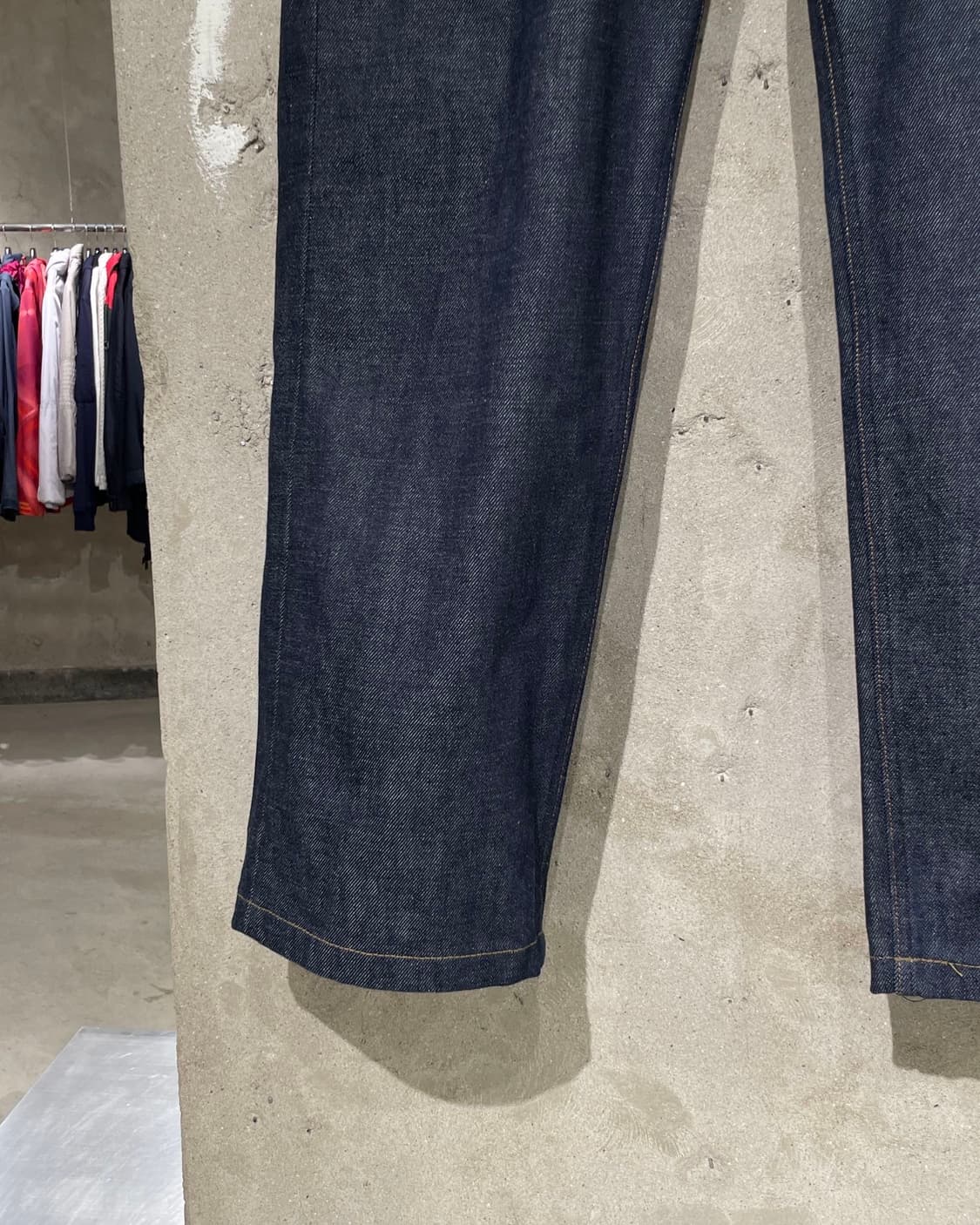 a.p.c 뚜이뚜 진청 셀비지 생지 데님 팬츠 상품이미지4