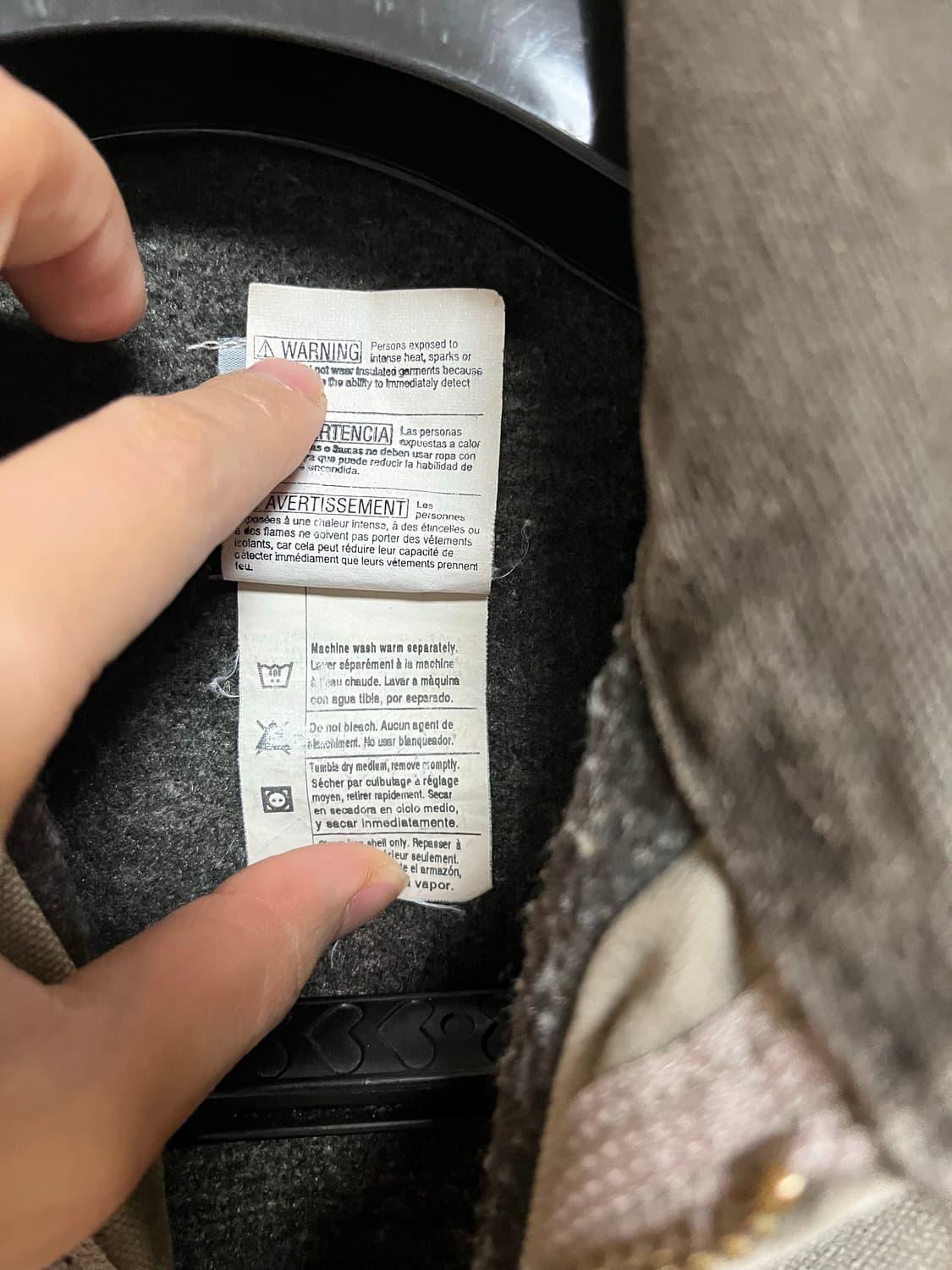 00년도 칼하트 j97 디트로이트 자켓 데저트des L사이즈 판매 상품이미지7