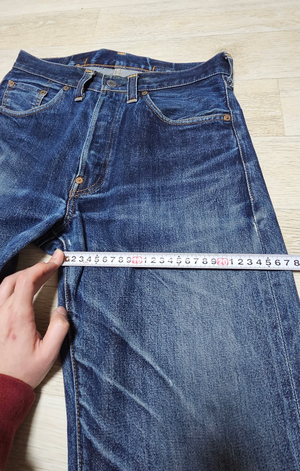 리바이스 90's 발렌시아 LVC 37501 데님Big E 상품이미지7