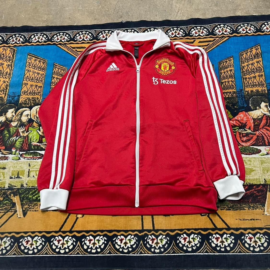 대장급 아디다스 맨체스터 유나이티드 22-23 시즌 트랙탑 져지 상품이미지1