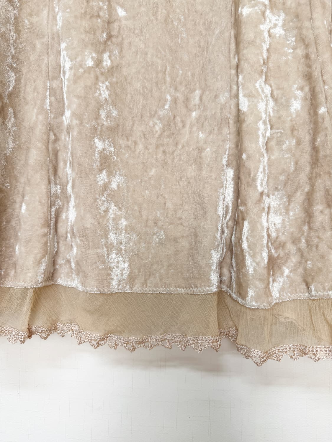 hiroko bis 벨벳 스커트 상품이미지2