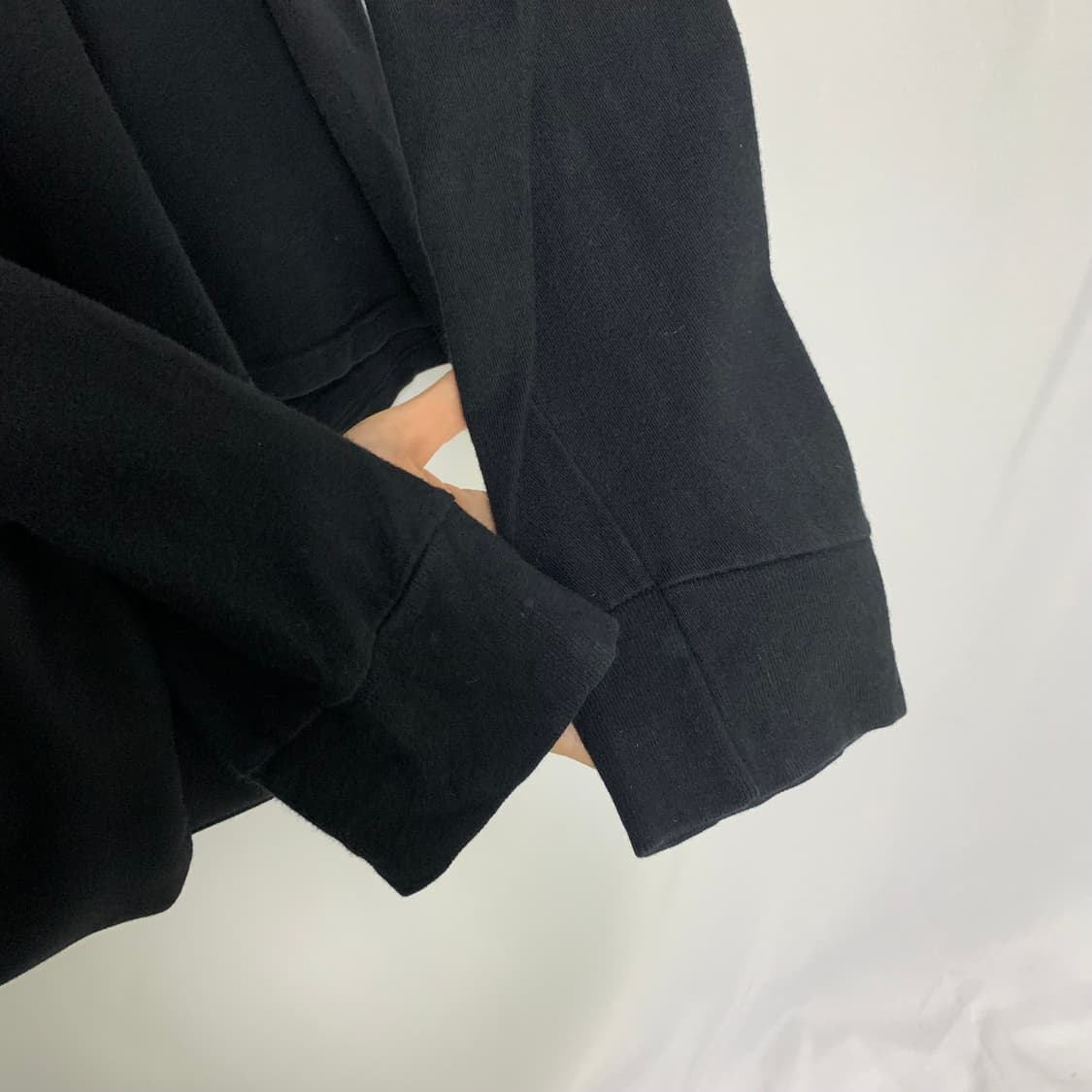 스투시 백 포인트 프린팅 긴팔 티셔츠 빈티지 롱슬리브 블랙 XL 상품이미지8