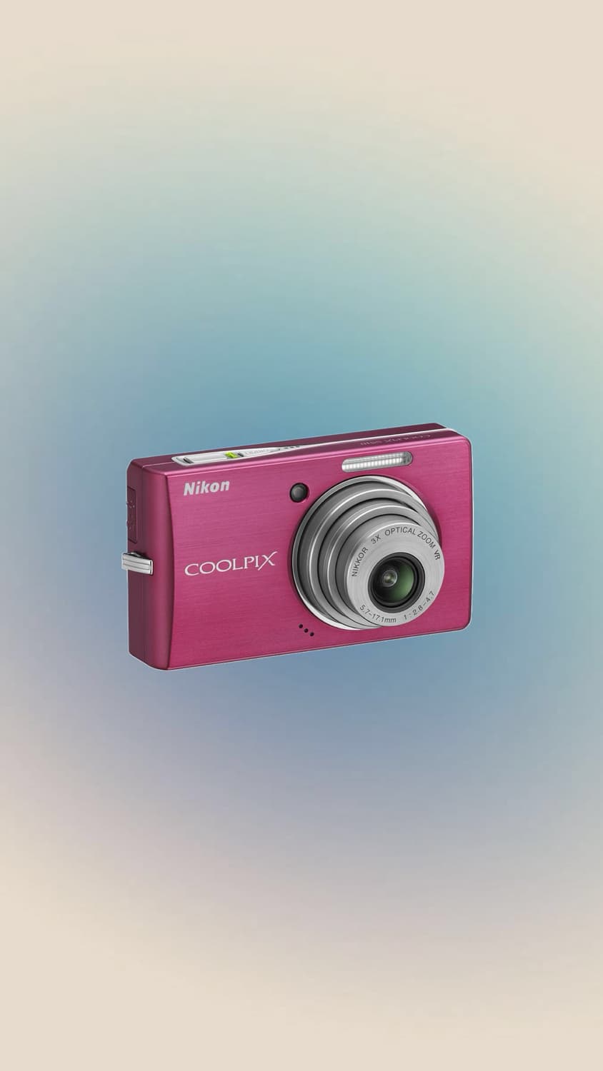 Nikon COOLPIX S510 니콘 쿨픽스 핑크 디지털카메라 상품이미지1