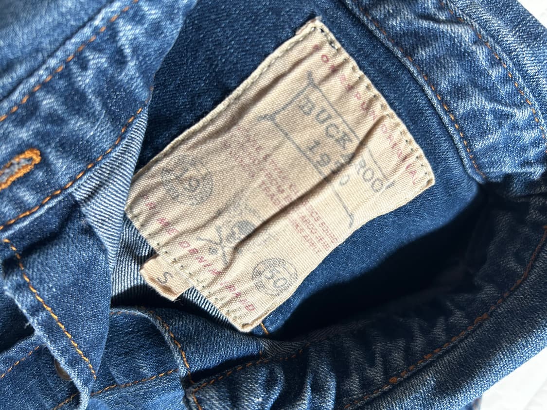 버커루 여성 슬림핏 데님 셔츠 (S) 상품이미지3