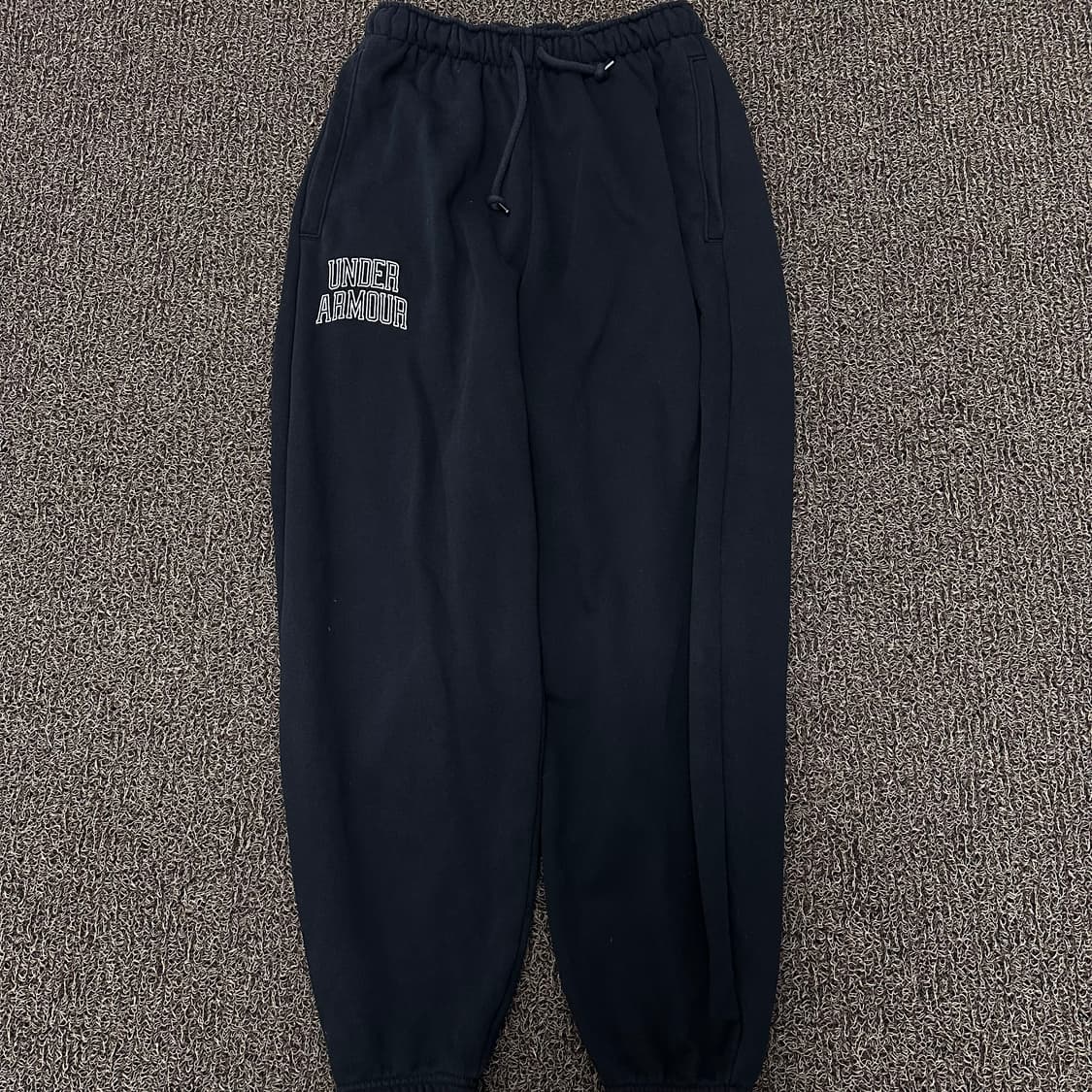 언더아머 맨투맨 추리닝 바지 트레이닝 세트 블랙 M 상품이미지6