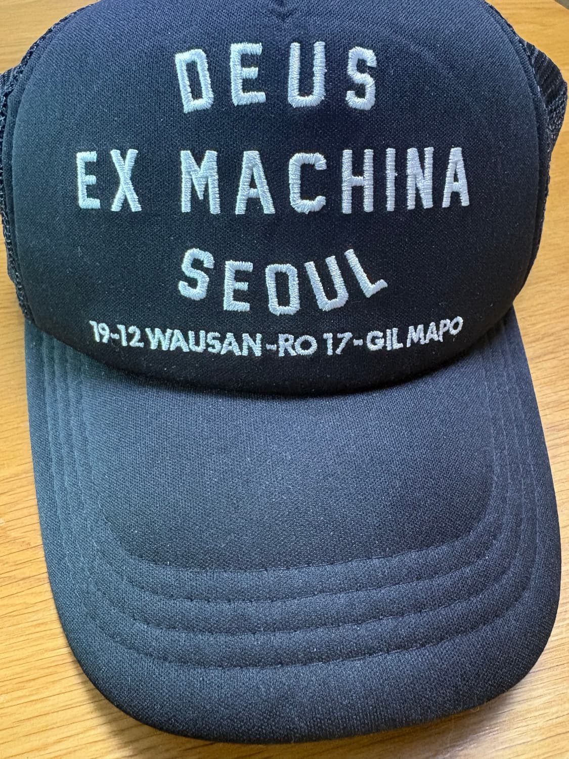 데우스 엑스 마키나 트러커 캡 블랙 상품이미지1