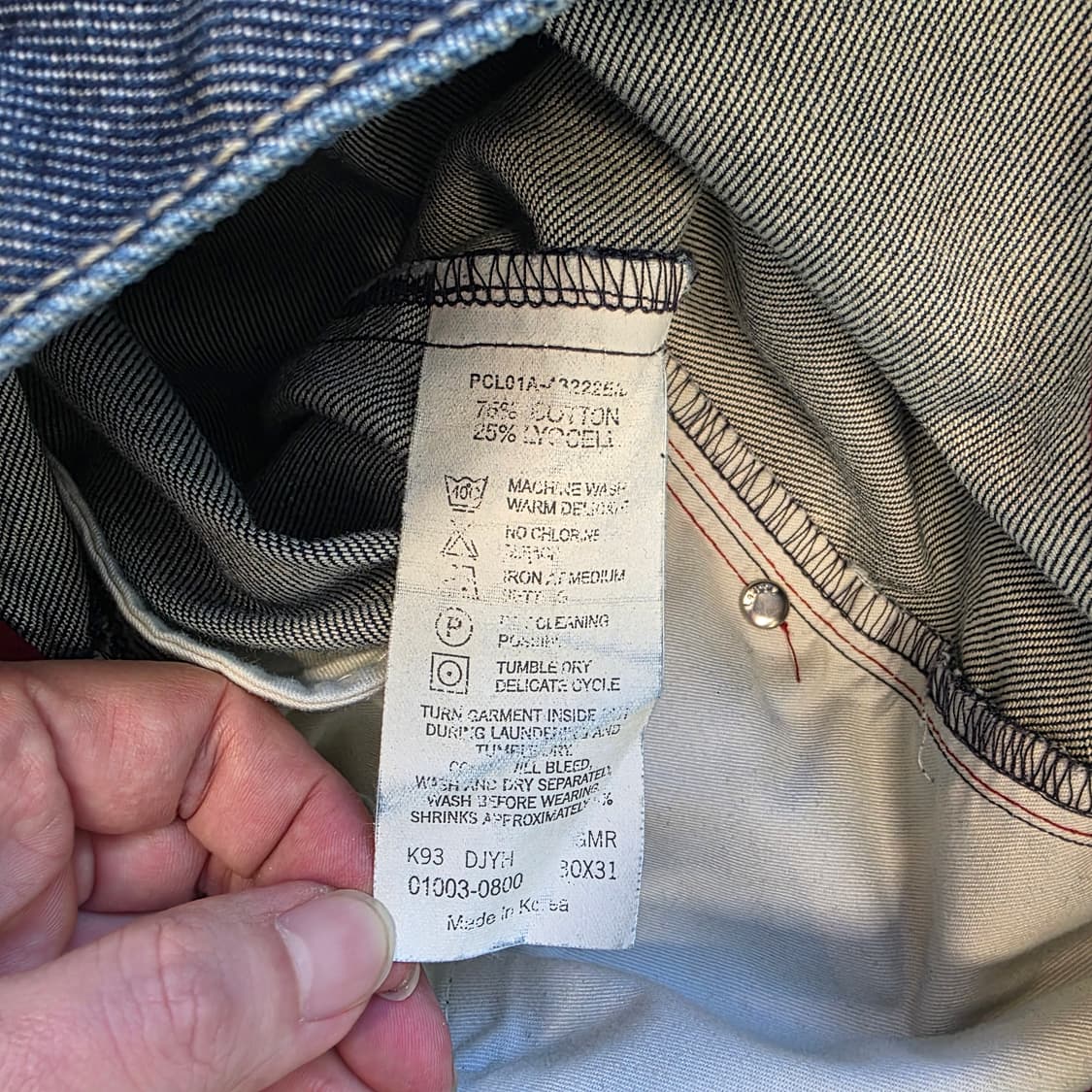 [30X31]00s 리바이스 LEVIS 엔지니어드진 엔진 데님 팬츠 상품이미지4