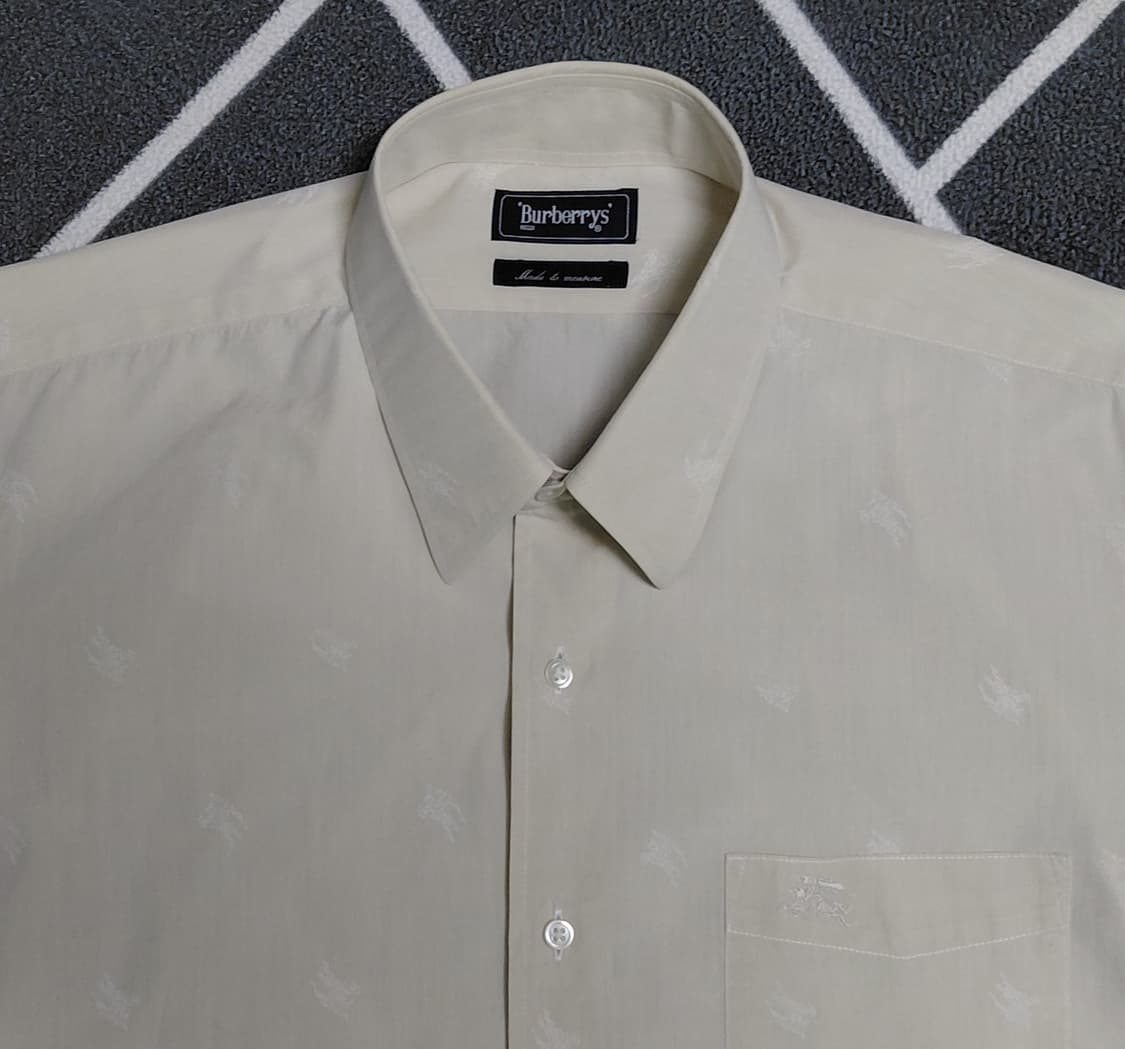 [빈티지/정품] 90s 버버리(Burberrys) 맞춤 제작 금사 로고 상품이미지2