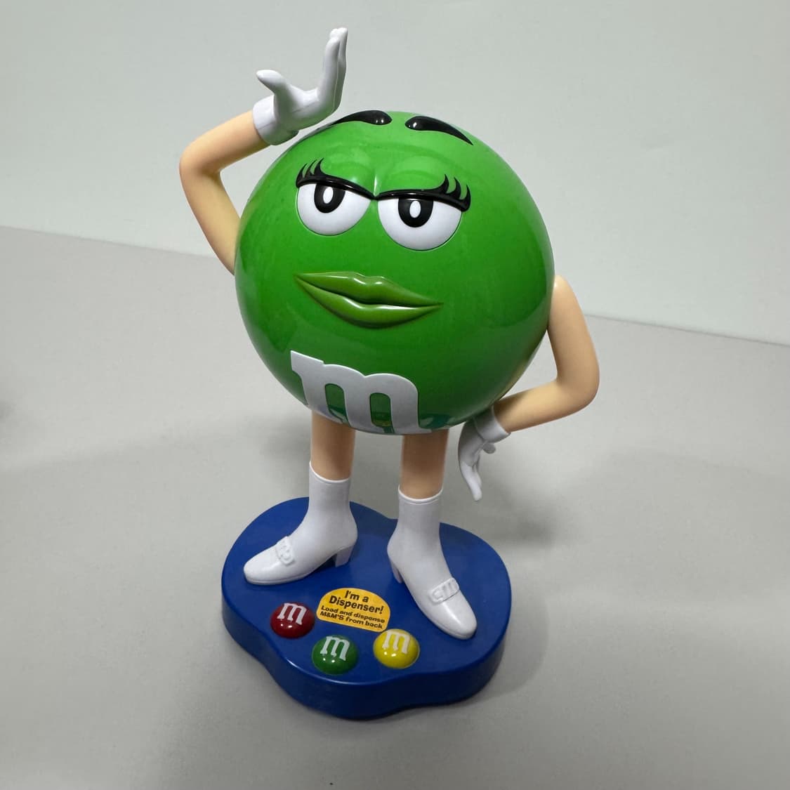 M&M’s 마스코트 그린 피규어 (미사용) 상품이미지3