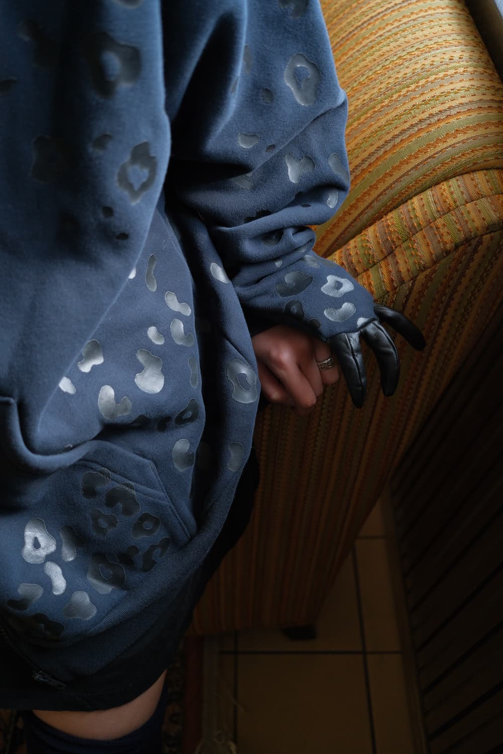 JS Fleece leopard 상품이미지7