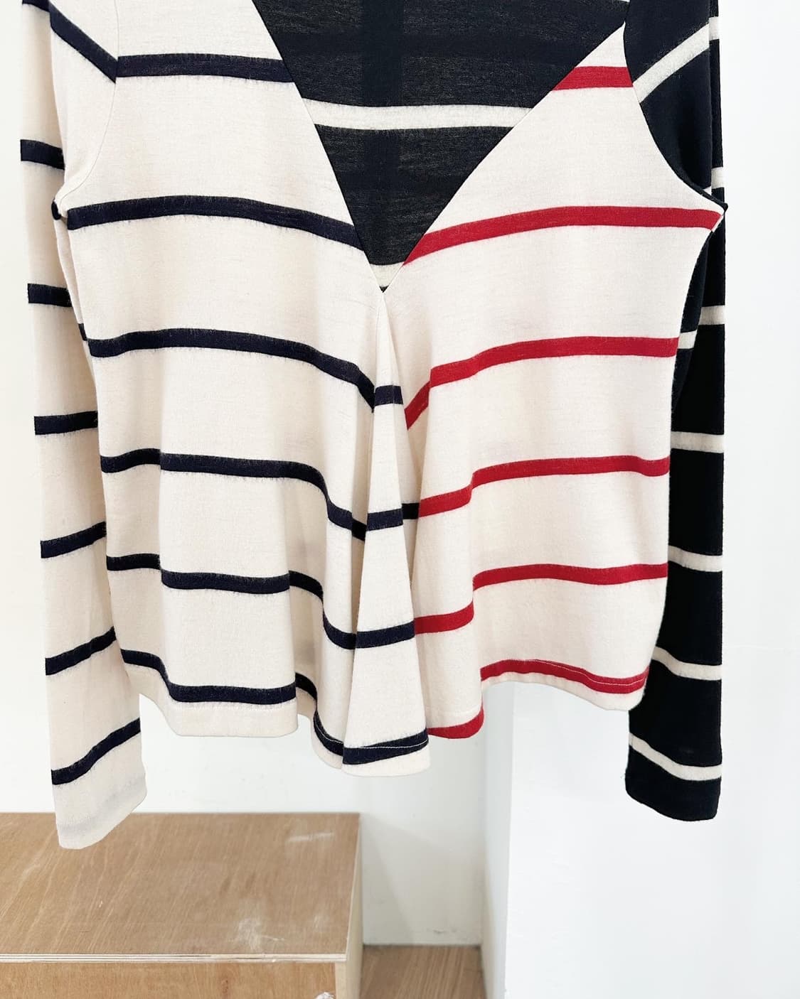 마르니 멀티컬러 스트라이프 백오픈 롱슬리브  상품이미지5