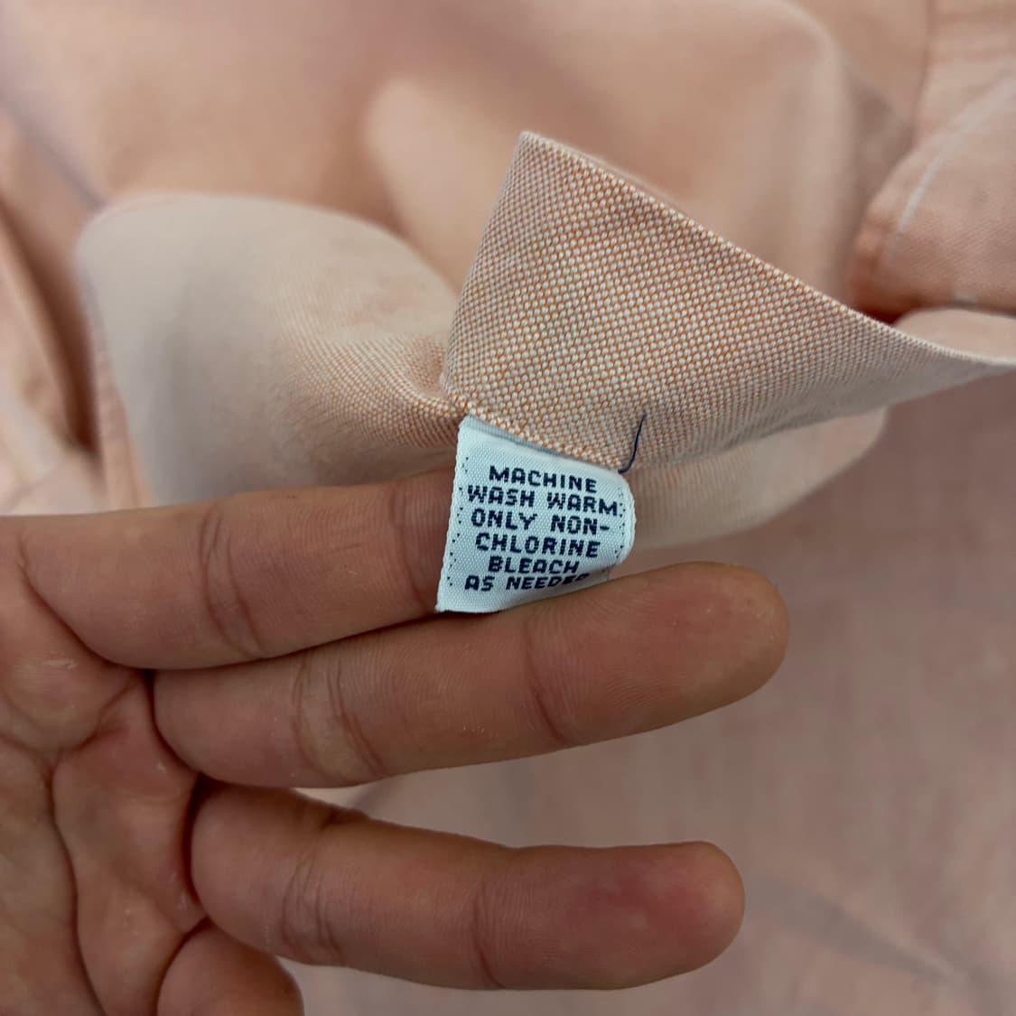 Polo  폴로 랄프로렌 자수 솔리드 더스트핑크 빅셔츠 상품이미지5