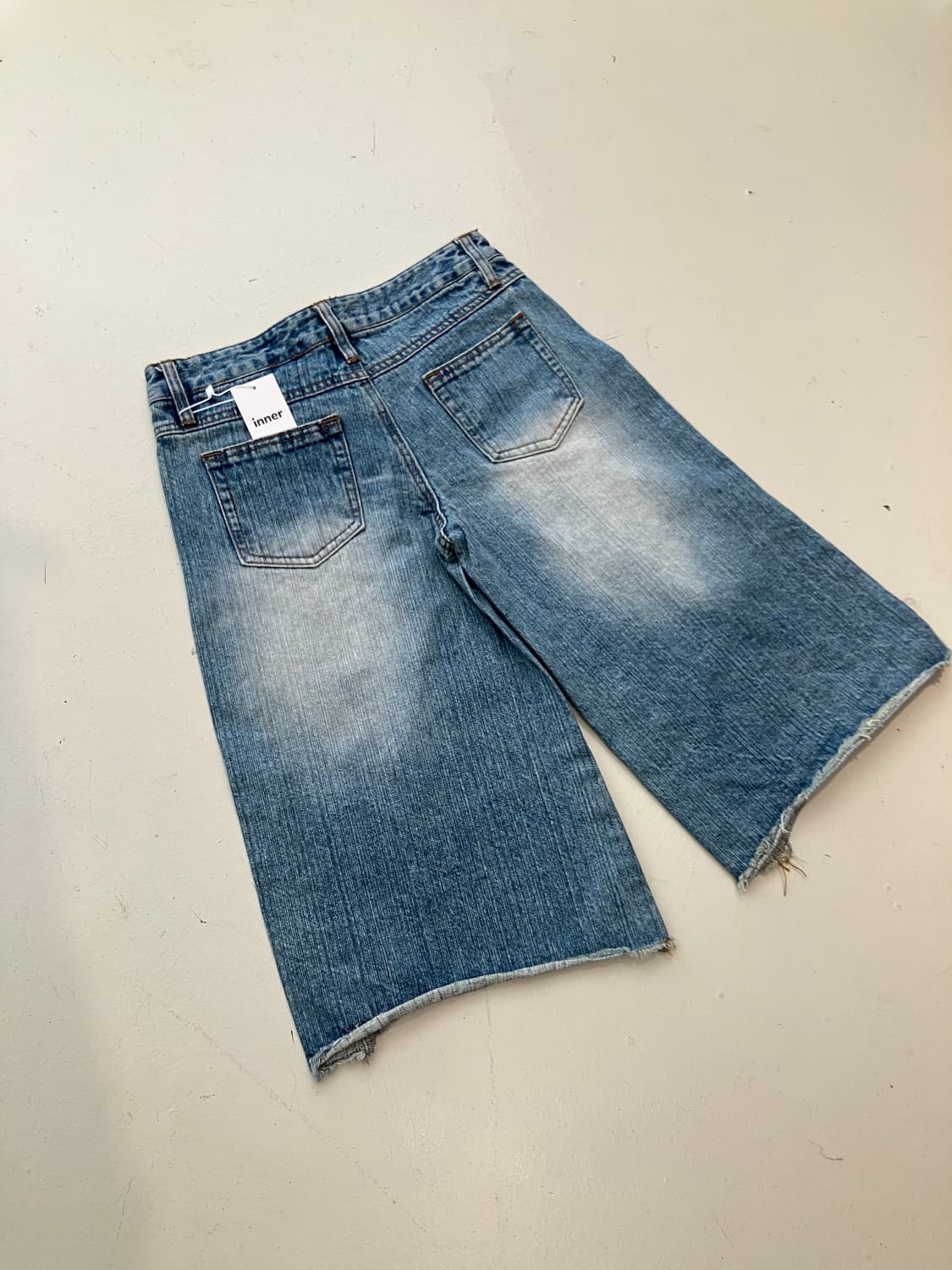 S.P.R 컷오프 데님 쇼츠 28 상품이미지5