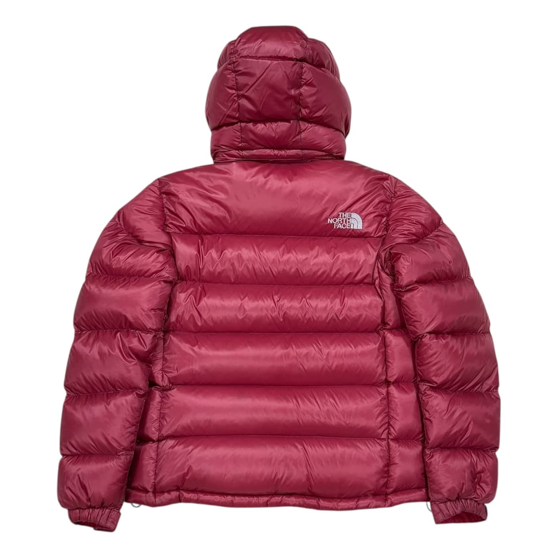노스페이스 우먼 퍼텍스 700 유광 후드 패딩 버건디 레드 85 상품이미지2
