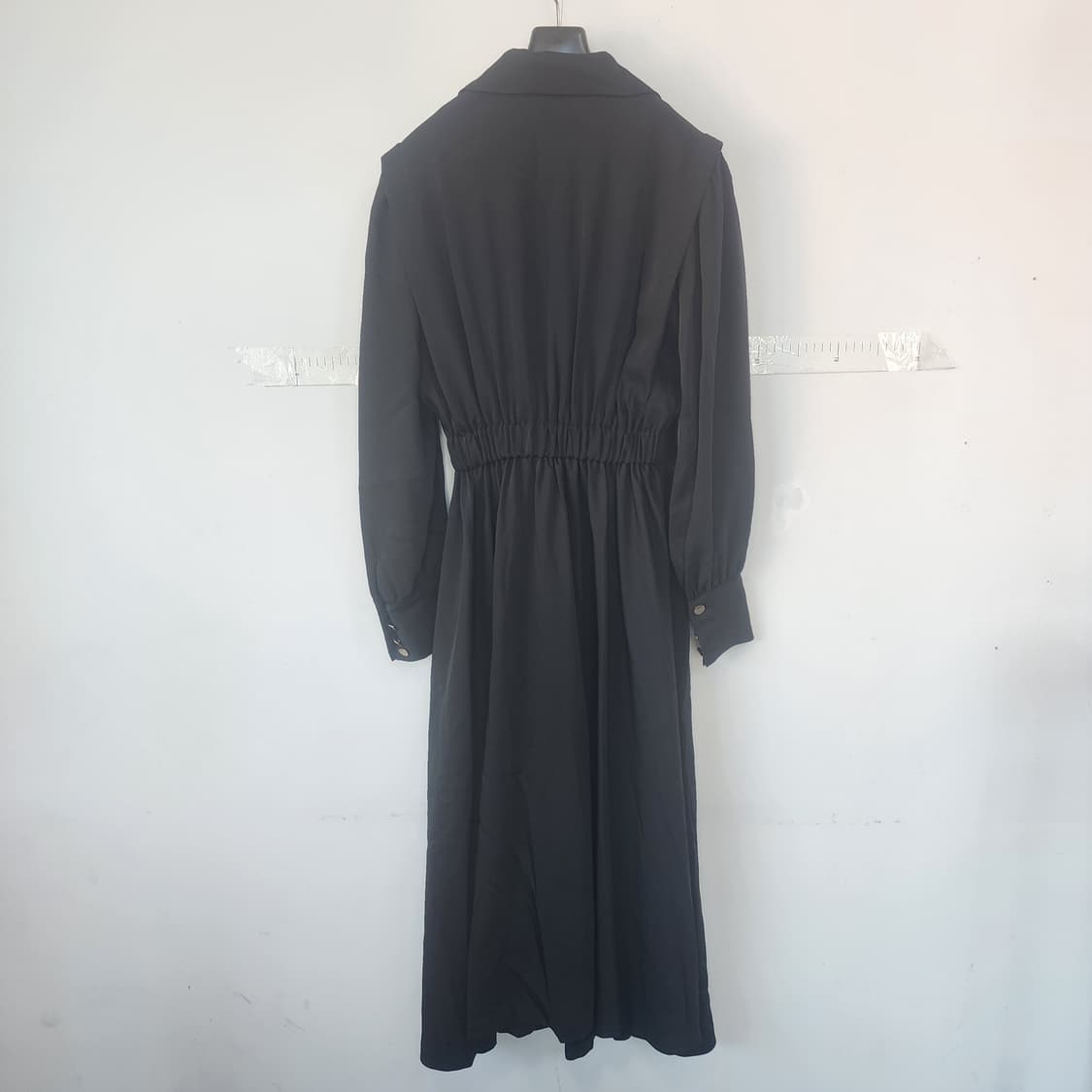 JULL LOG 블랙 롱 원피스 상품이미지5