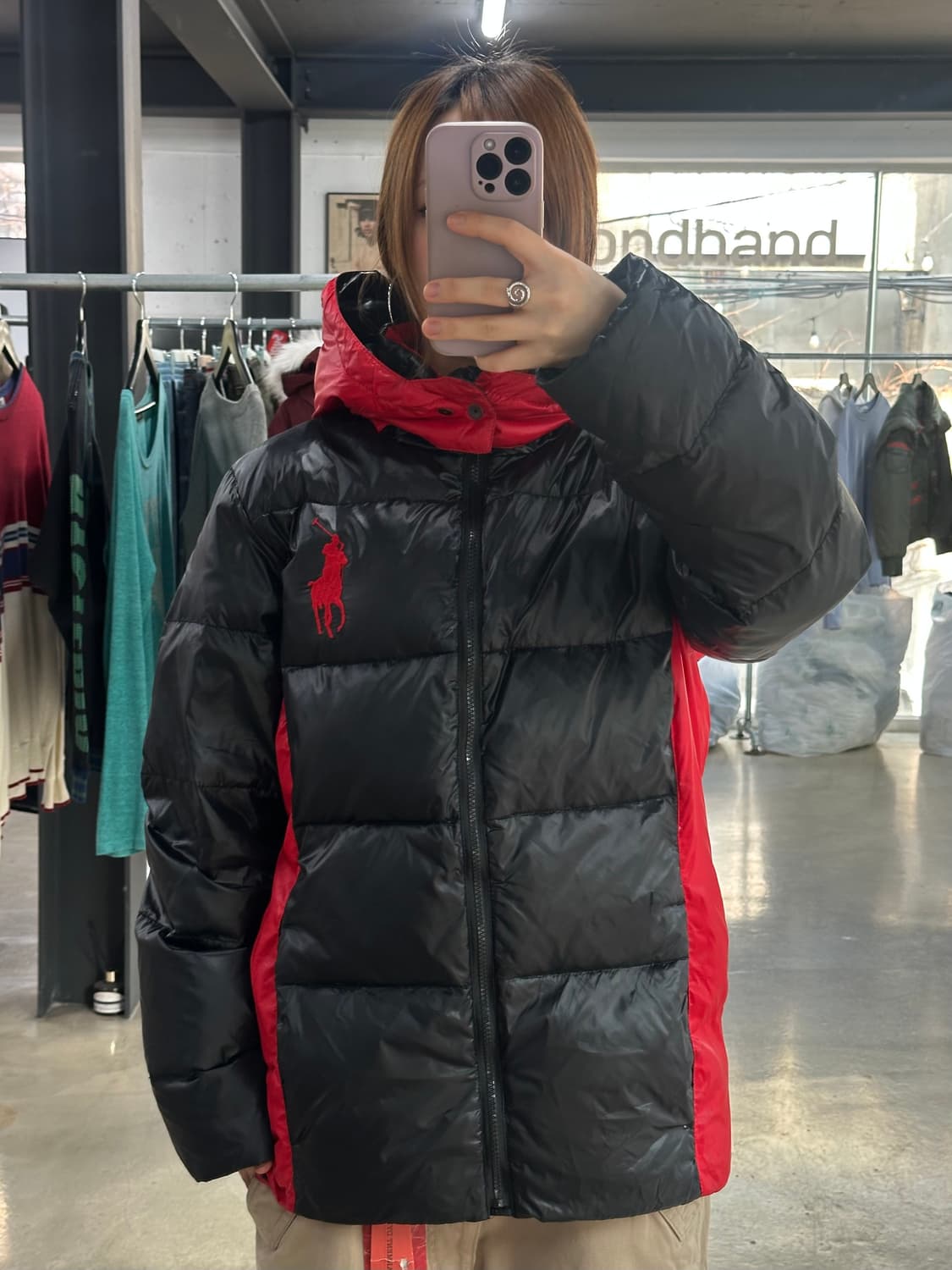 폴로랄프로렌 빅포니 구스다운 패딩자켓 상품이미지2