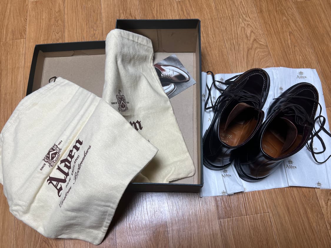 알든 부츠 40288H 6.5 E 풀구성 관리용품 포함 상품이미지7