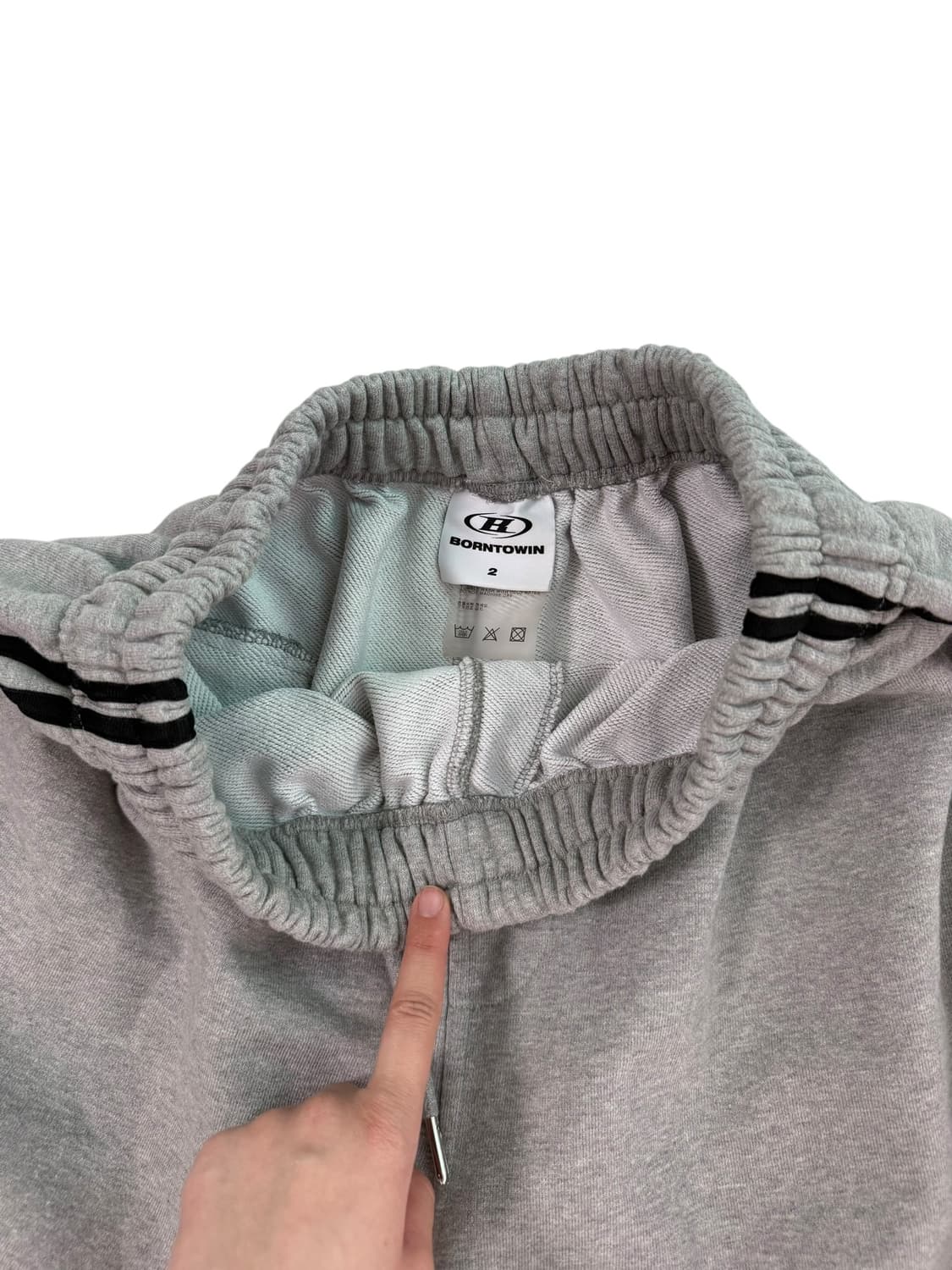 본투윈 그레이 버뮤다 팬츠 상품이미지7