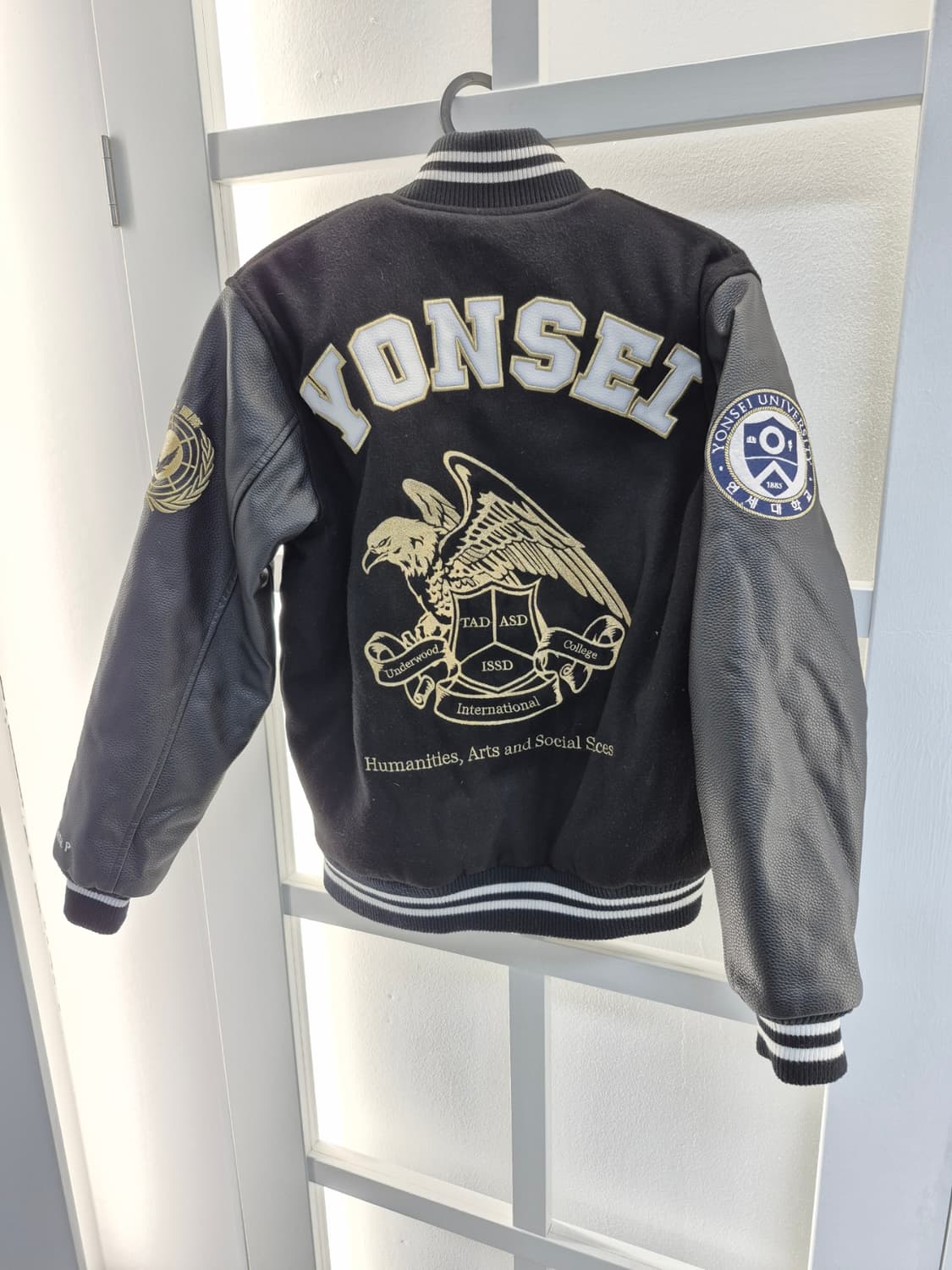 연세대학교 학교잠바 야구잠바 점퍼 여성사이즈 95 남자사이즈90 팝니다 상품이미지2