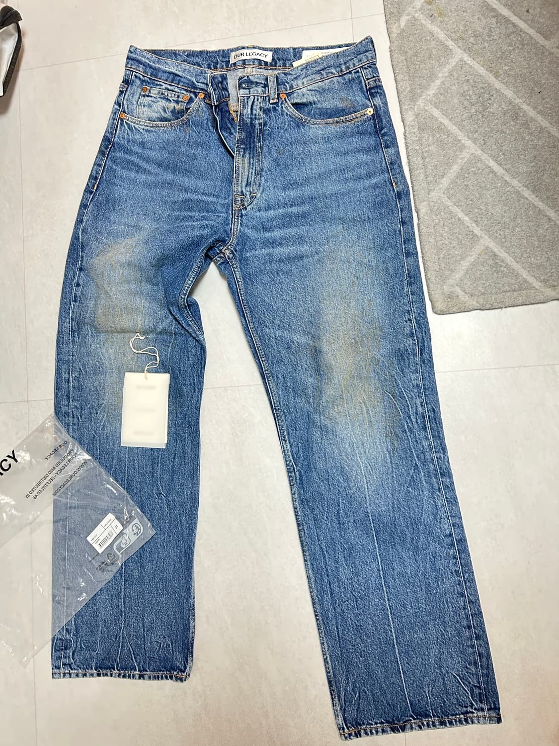 25ss ourlegacy 써드컷 데드라인워시 상품이미지9