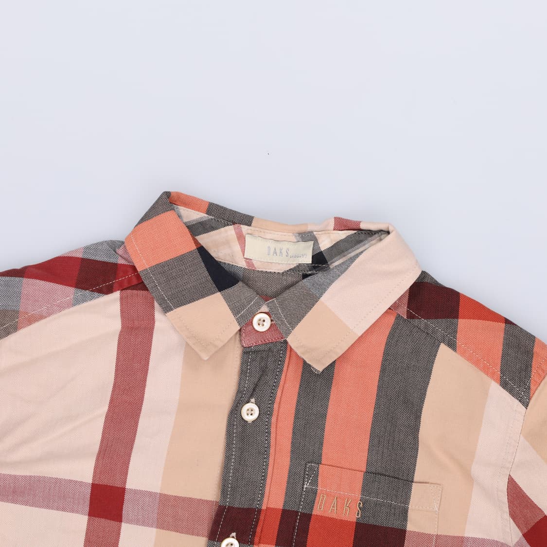 140 닥스 키즈 체크 셔츠 0313H1 상품이미지4