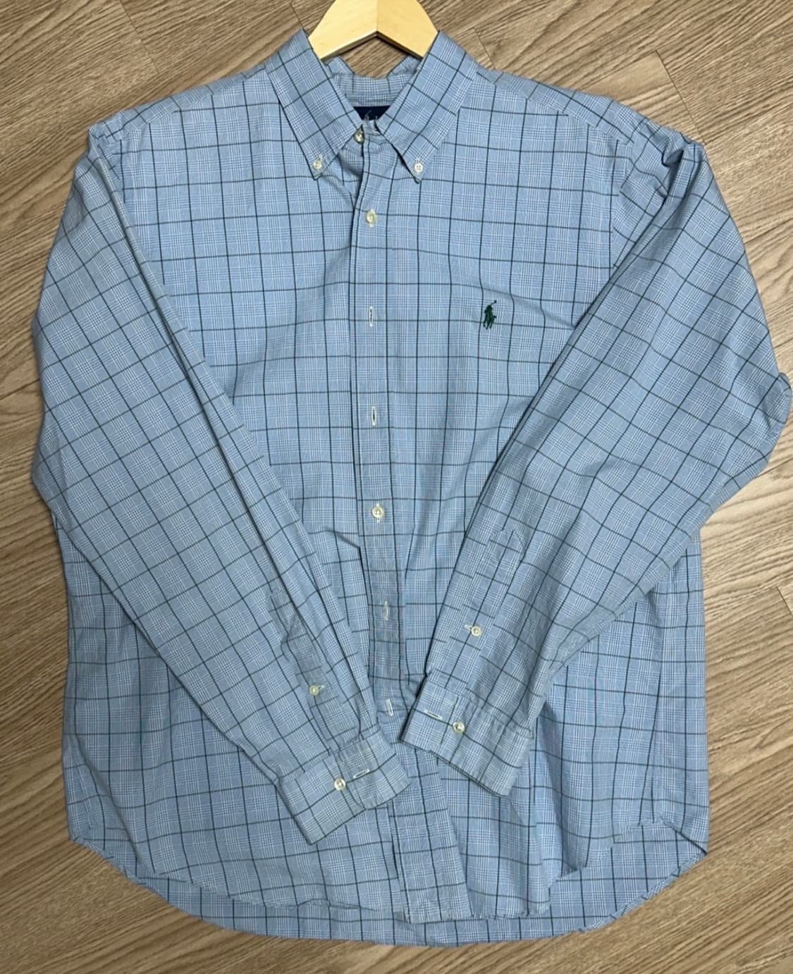 폴로랄프로렌 체크 셔츠 블루 L 상품이미지2