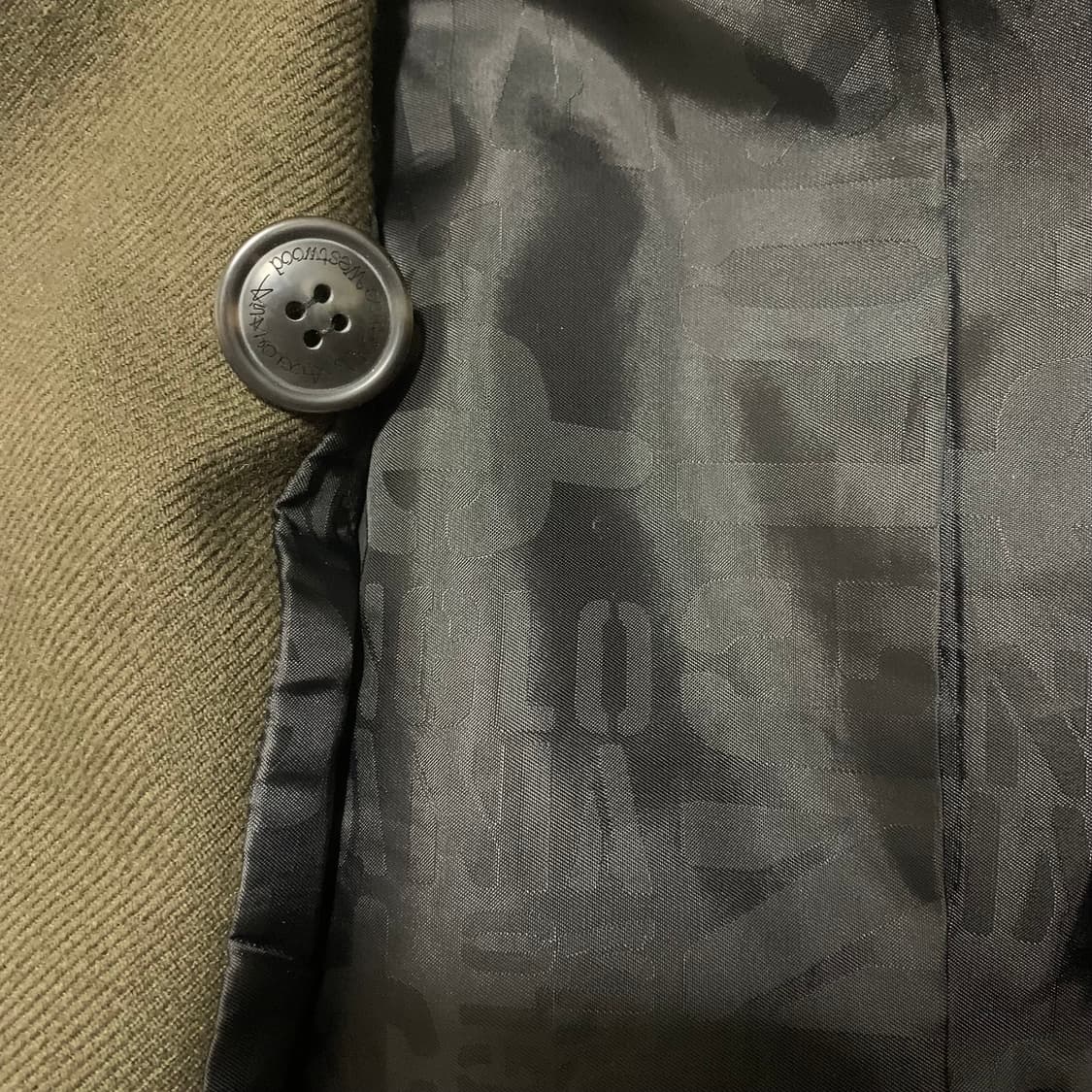 비비안 웨스트우드 크롭 바이커 울 코트 상품이미지9