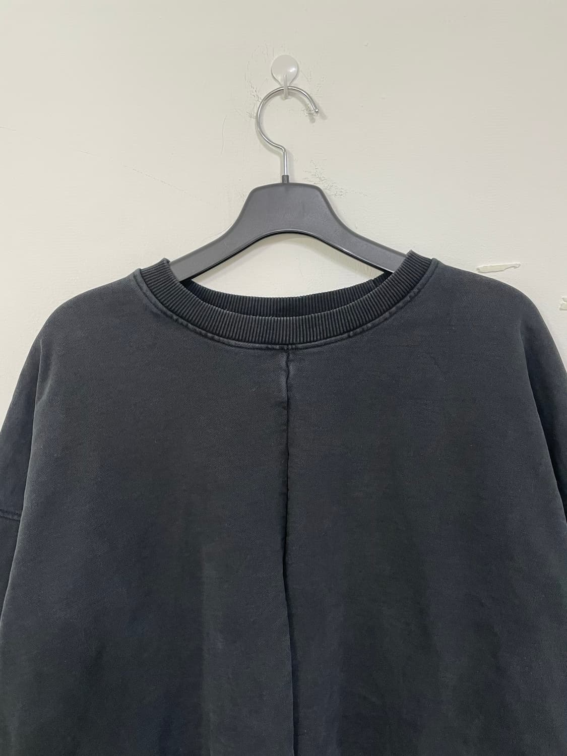 빈티지 블랙 집업 맨투맨  상품이미지4