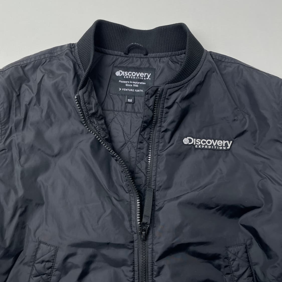 [택포] 디스커버리 키즈 항공점퍼 블랙 상품이미지3