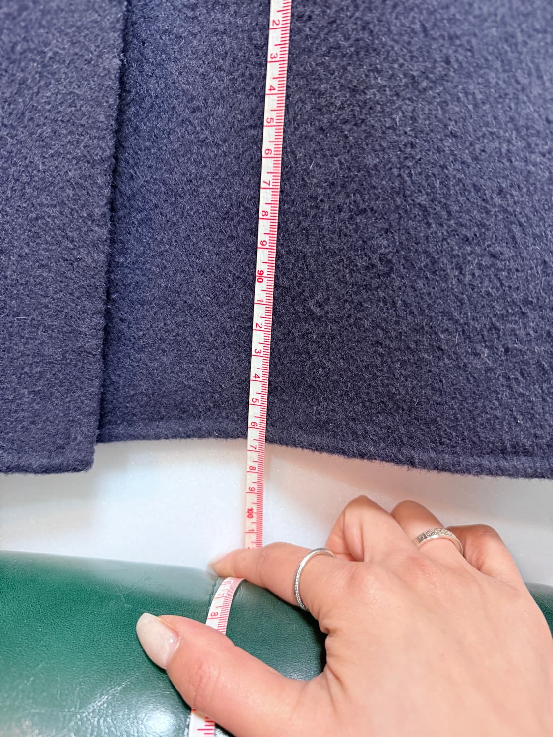 IT MICHAA 잇미샤 핸드메이드 울 코트 S 상품이미지8