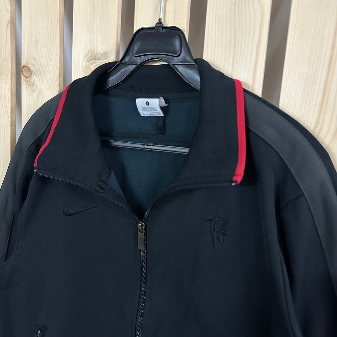 (S) 나이키 맨체스터 유나이티드 블랙 져지 트랙탑 상품이미지4