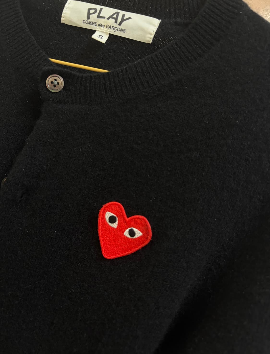 꼼데가르송 가디건 S 상품이미지1