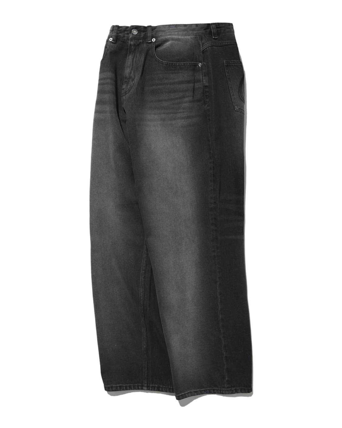 래리클락 빈티지 워시드 흑청 데님 L 상품이미지3