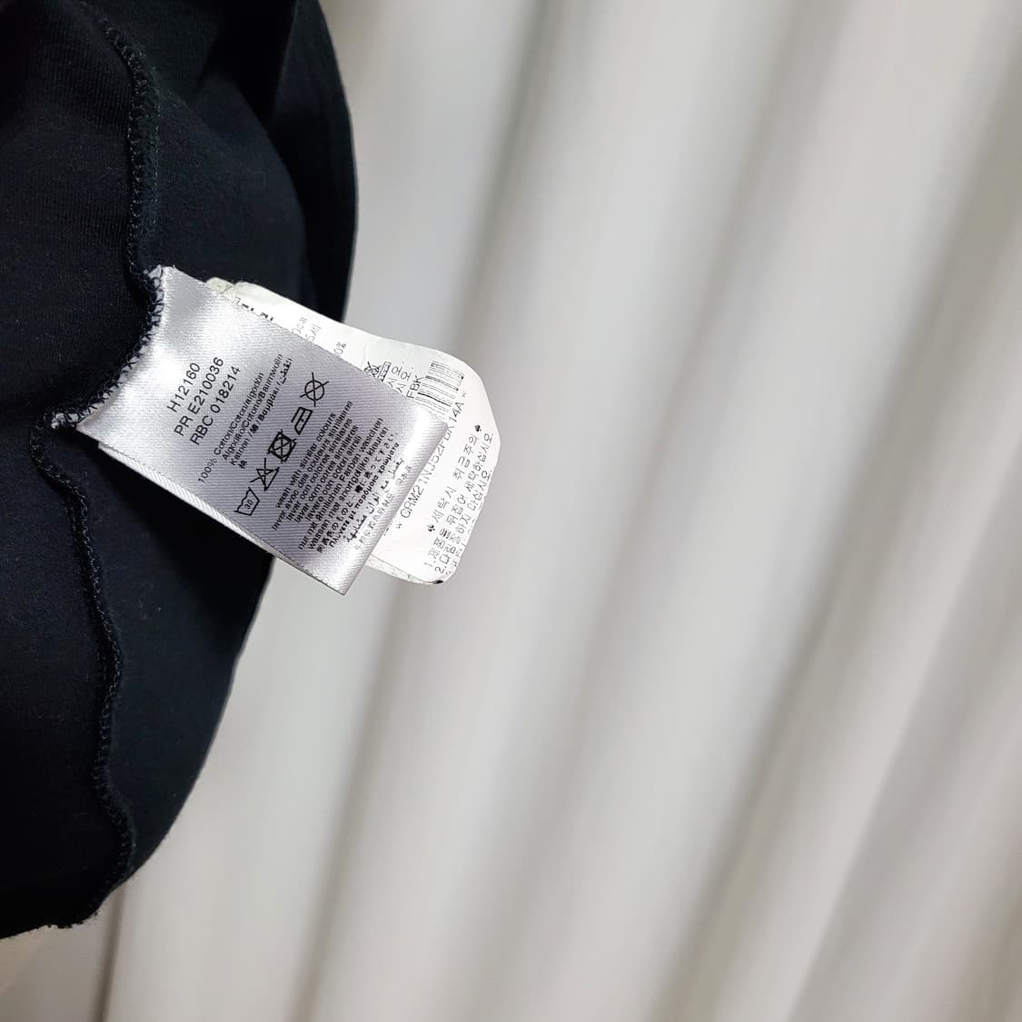 지방시 미니원피스 롱티셔츠 러플사이드 (55) 2회착/상태최상 상품이미지4