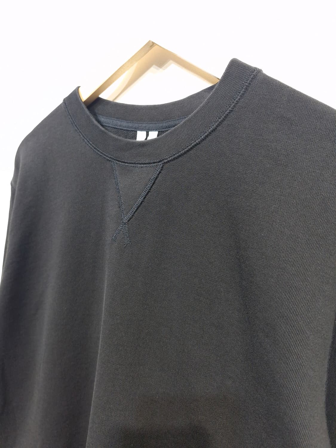 아르켓 ARKET 맨투맨 블랙_L 상품이미지3