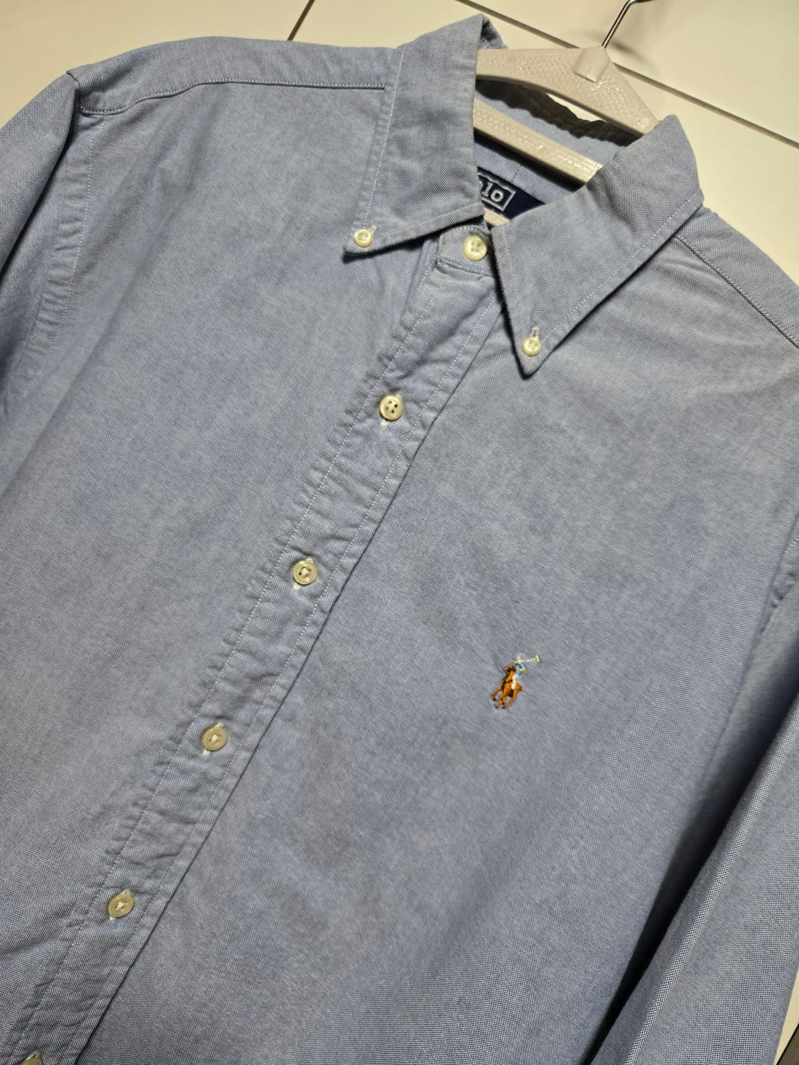 폴로랄프로렌 옥스포드 블루 긴팔셔츠 상품이미지2