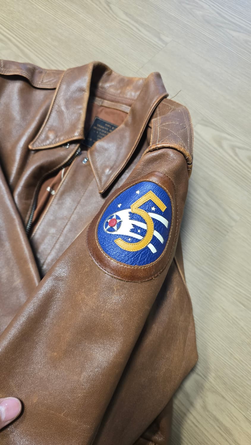 구 리얼맥코이 A2 가죽 자켓 40사이즈 상품이미지4