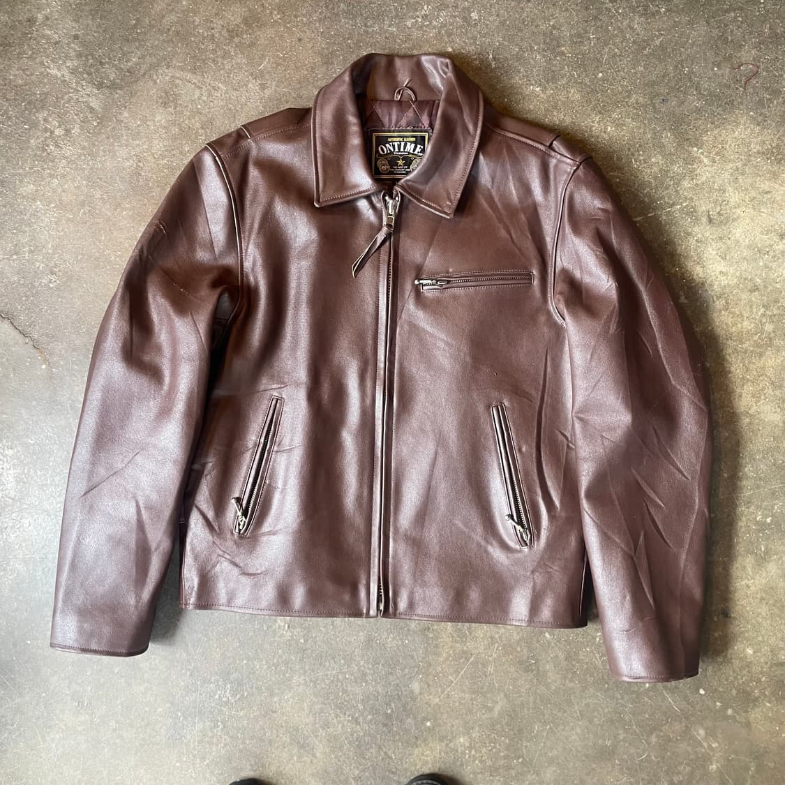 ONETIME LEATHER SINGLE RIDER 상품이미지1