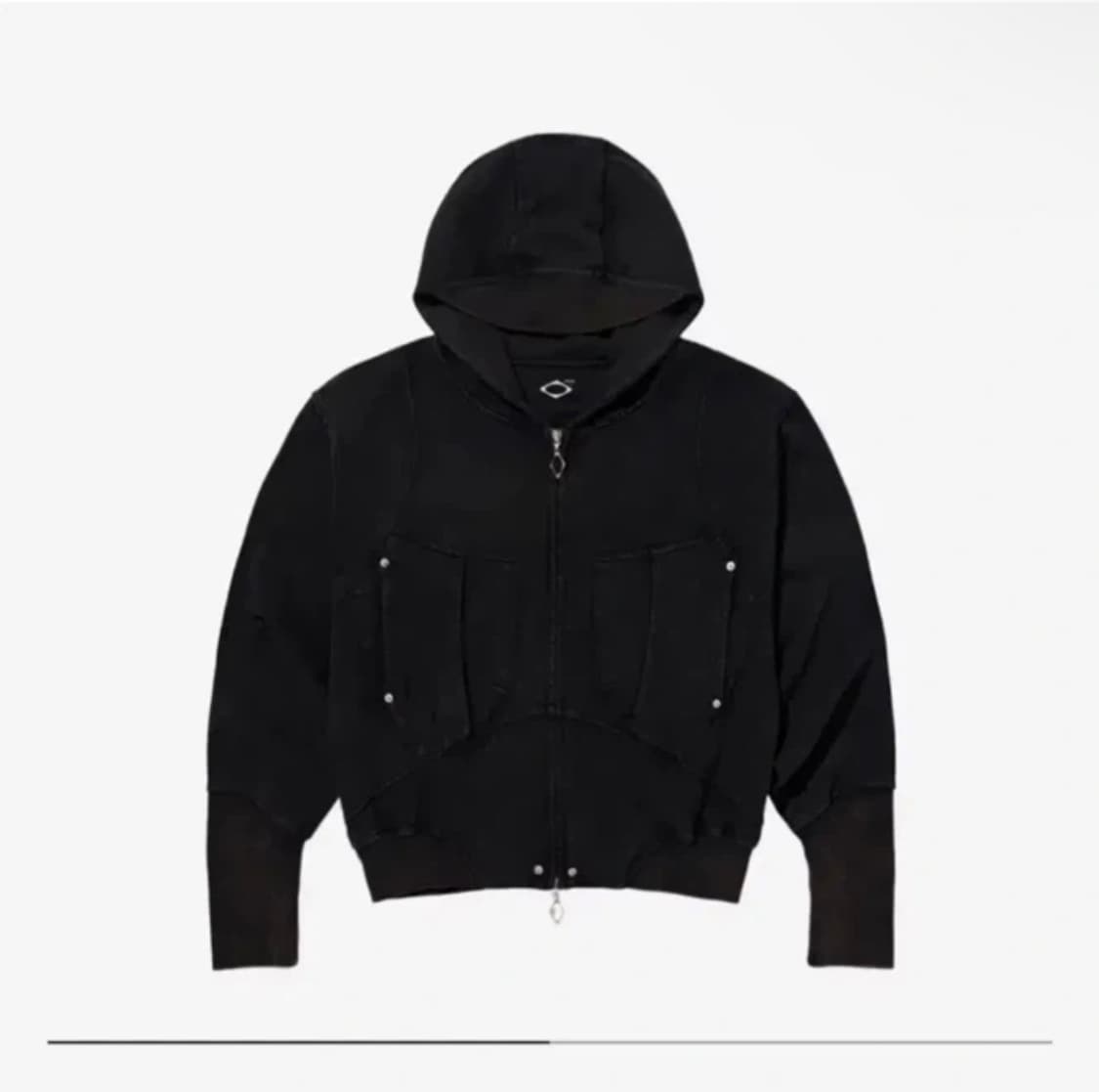 미스치프 빅포켓 워시드 후디드집업 상품이미지1